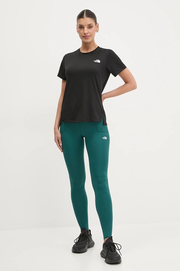 The North Face leggins sportivi Refina NF0A89186GI1 verde SS25
