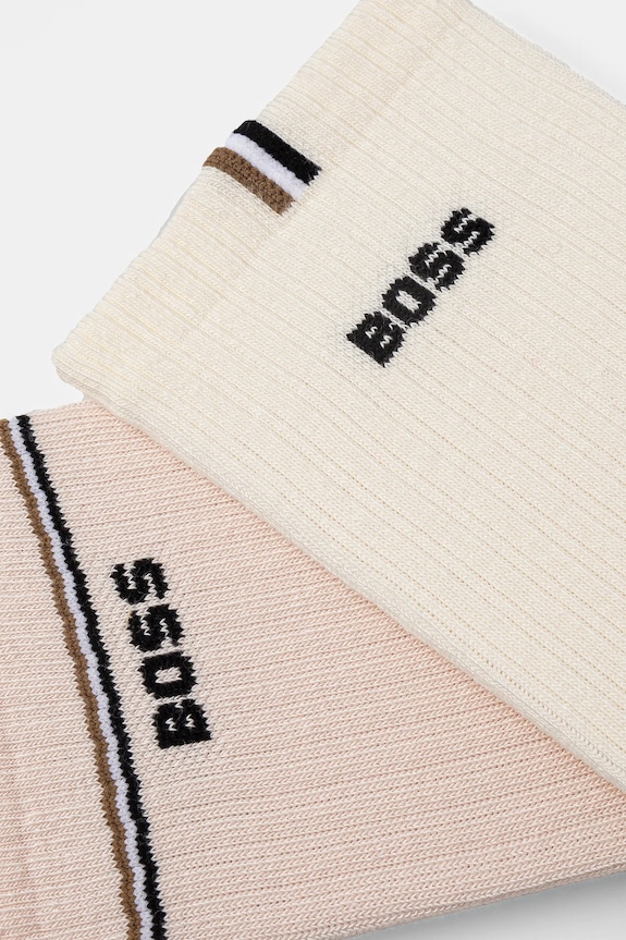 Ponožky BOSS 2P QS Iconic CC W 2-pack 50502113 růžová SS25