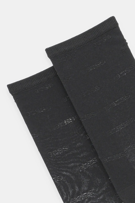 BOSS calzini pacco da 2 50534285 nero SS25