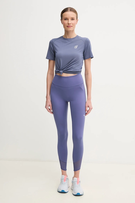 Tréninkové legíny Puma Cloudspun 526662 fialová SS25