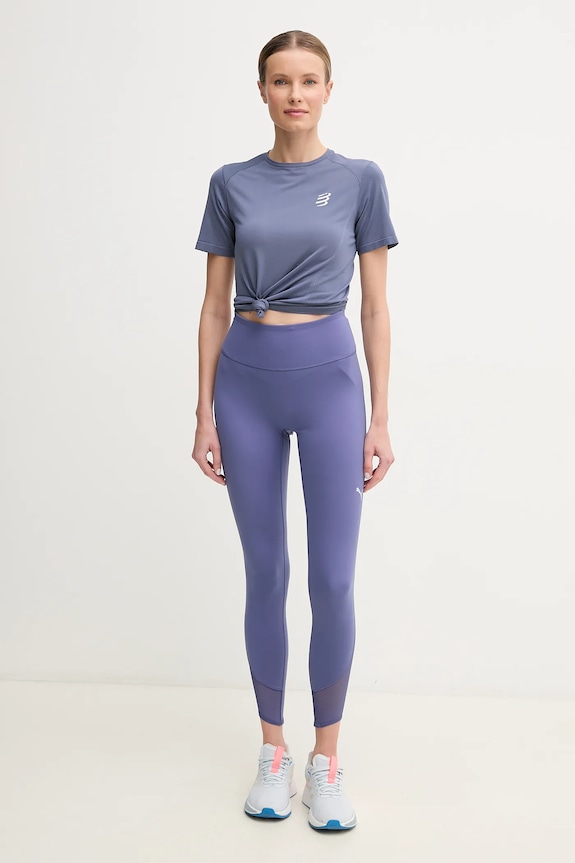 Tréninkové legíny Puma Cloudspun 526662 fialová SS25