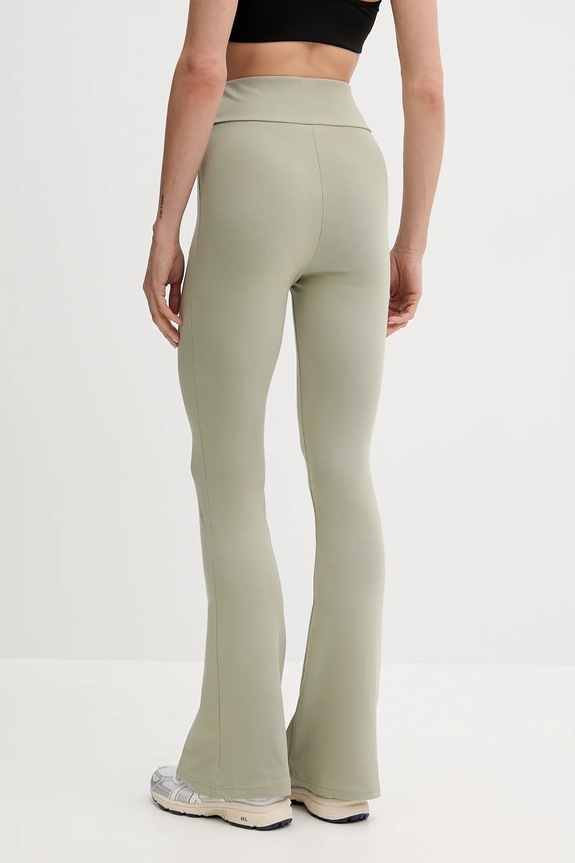 Odzież Puma legginsy Flared Leggings 631542 zielony