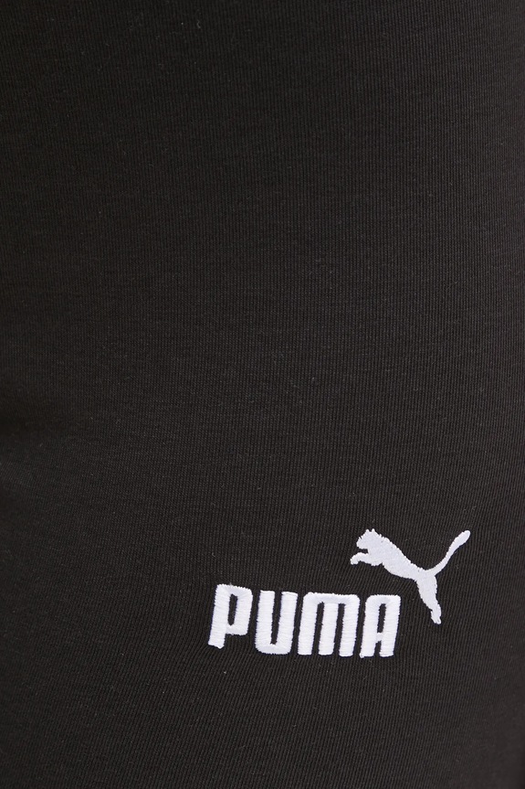 Puma legginsy Essential Logo czarny 682422