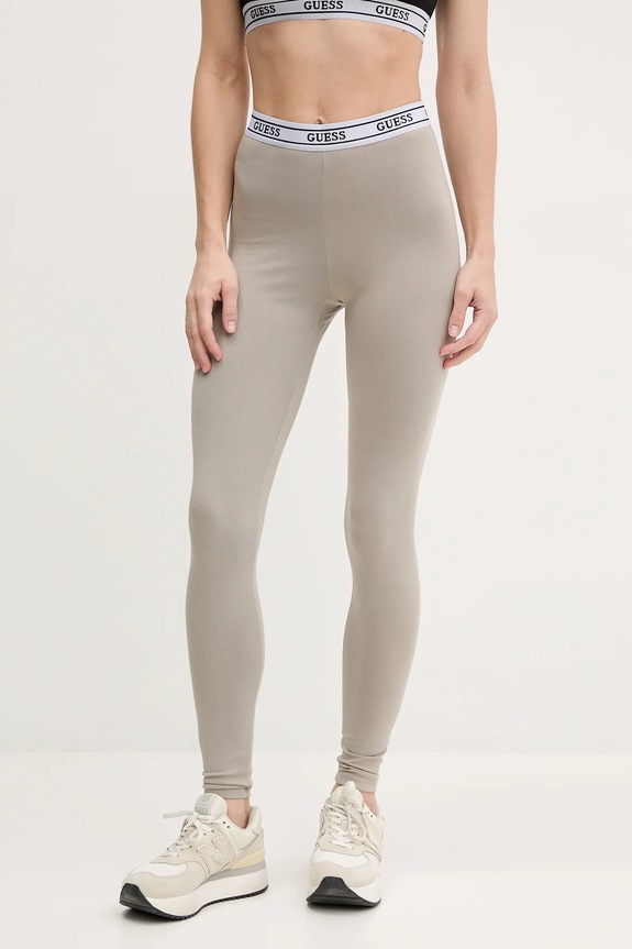 Guess leggings ALINE maglia beige V5GB04.KCSA2