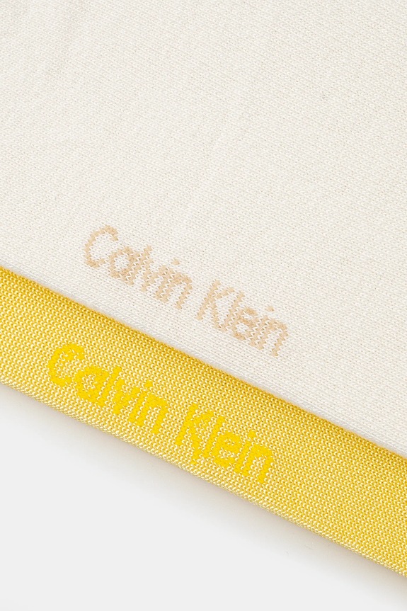 Calvin Klein skarpetki 2-pack 701231377 żółty AW25