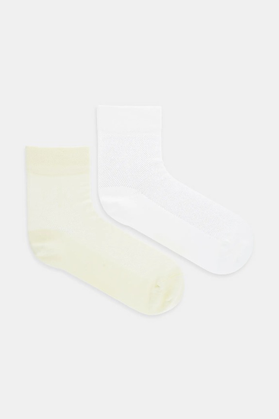Calvin Klein Jeans sosete 2-pack sosete lungi galben 701231400