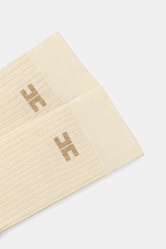 Elisabetta Franchi pamut zokni CZ08L52E2 bézs SS25