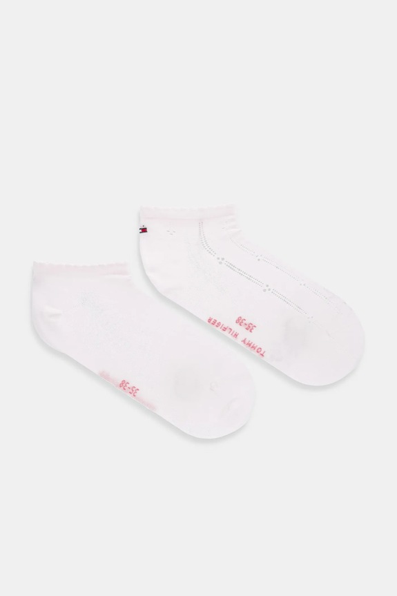 Tommy Hilfiger skarpetki 2-pack skarpetki krótkie różowy 701232975