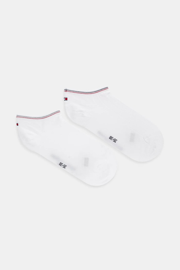 Tommy Hilfiger sosete 2-pack sosete scurte alb 701233234