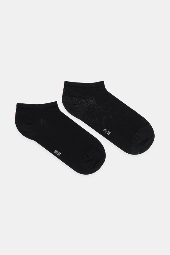 Tommy Hilfiger sosete 2-pack sosete scurte negru 701233234