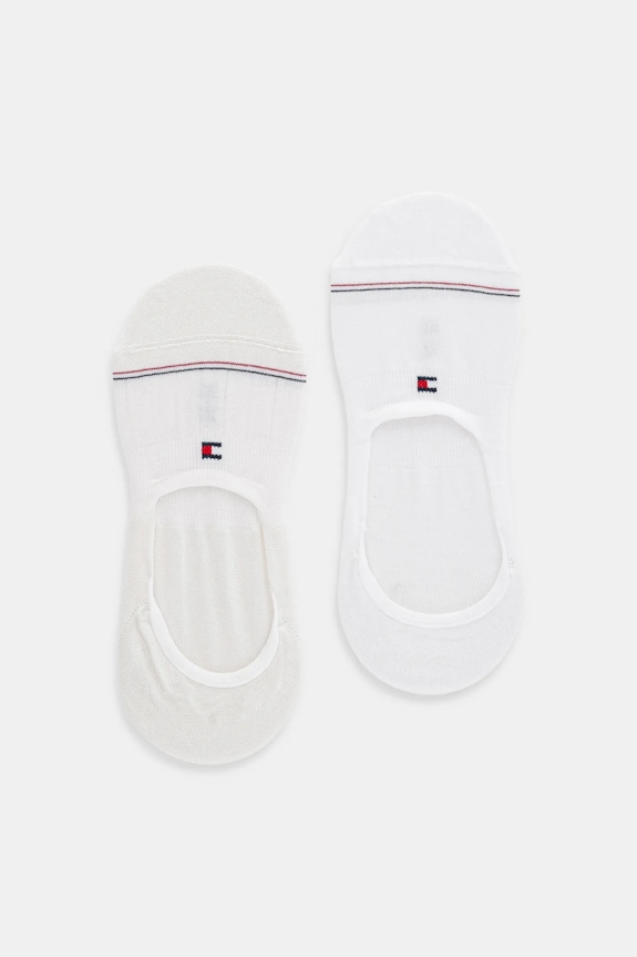 Tommy Hilfiger stopki 2-pack skarpetki krótkie biały 701233710