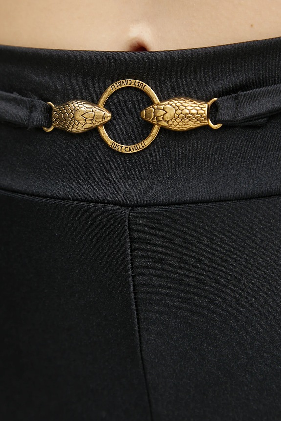 Just Cavalli spodnie czarny 78PAC101.J0108