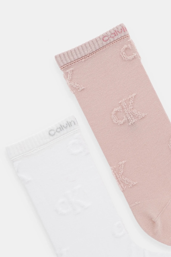 Calvin Klein Jeans șosete 701235869 roz SS25