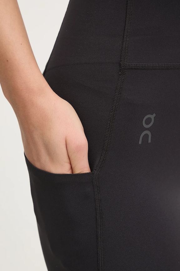 On legginsy treningowe Studio czarny 1WF10580553