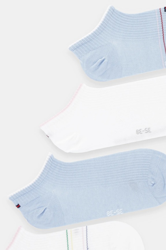 Ponožky Tommy Hilfiger 4-pack 701235889 bílá SS25
