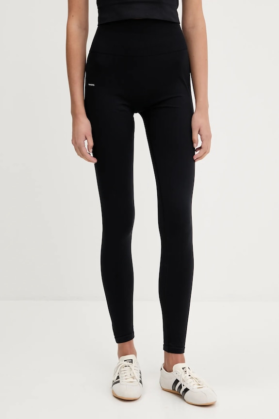 Κολάν Pangaia Plant-Stretch Compressive Leggings με ελαστάν μαύρο 10002427