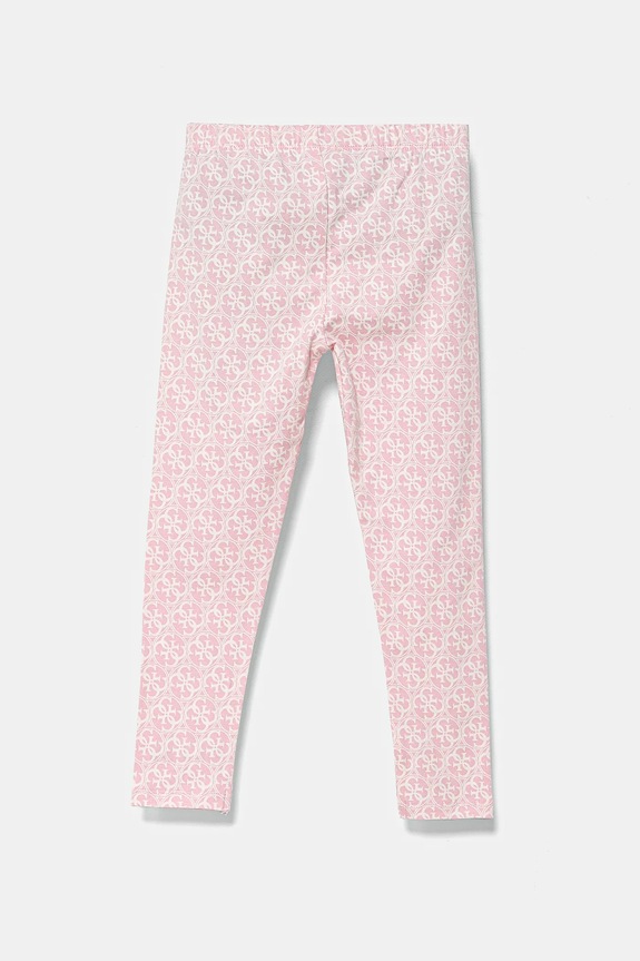 Guess legginsy dziecięce K5RB01.J1314.PPYA różowy SS25