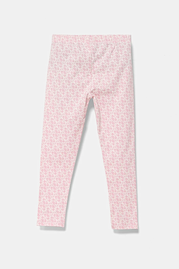Guess legginsy dziecięce K5RB01.J1314.PPYA różowy SS25