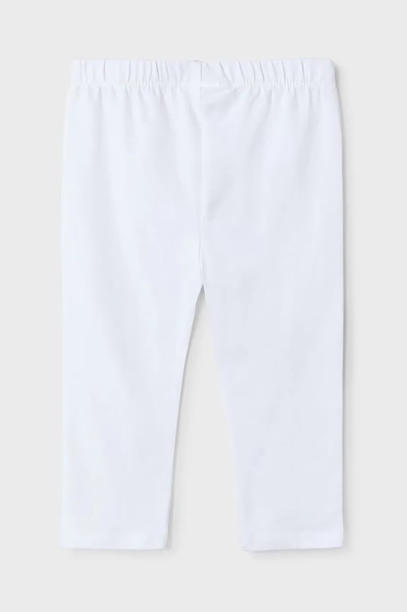 Dziewczynka Mayoral legginsy 3/4 dziecięce 723.6Q.Mini.PPYA biały