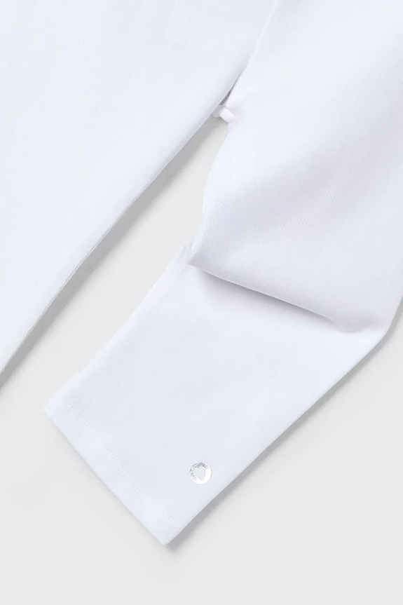 Mayoral legginsy 3/4 dziecięce biały 723.6Q.Mini.PPYA
