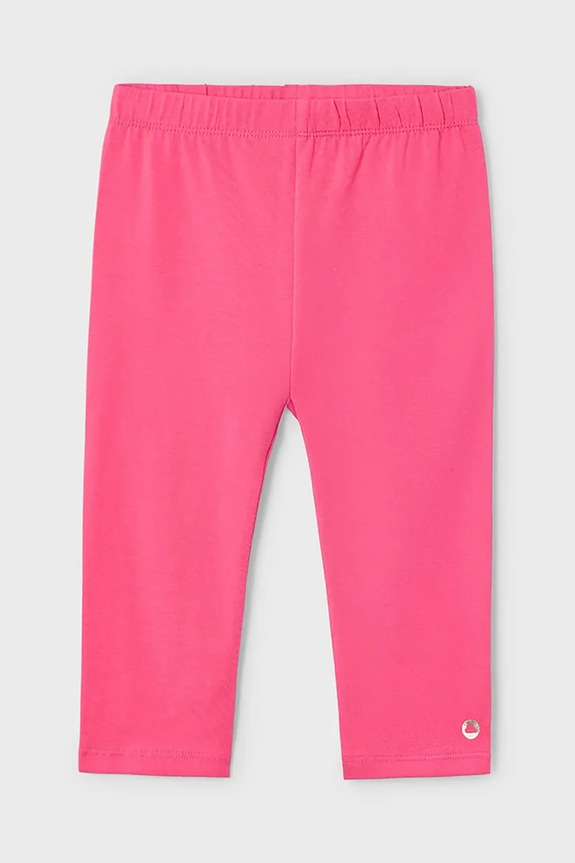 Mayoral legginsy 3/4 dziecięce dzianina różowy 723.6Q.Mini.PPYA