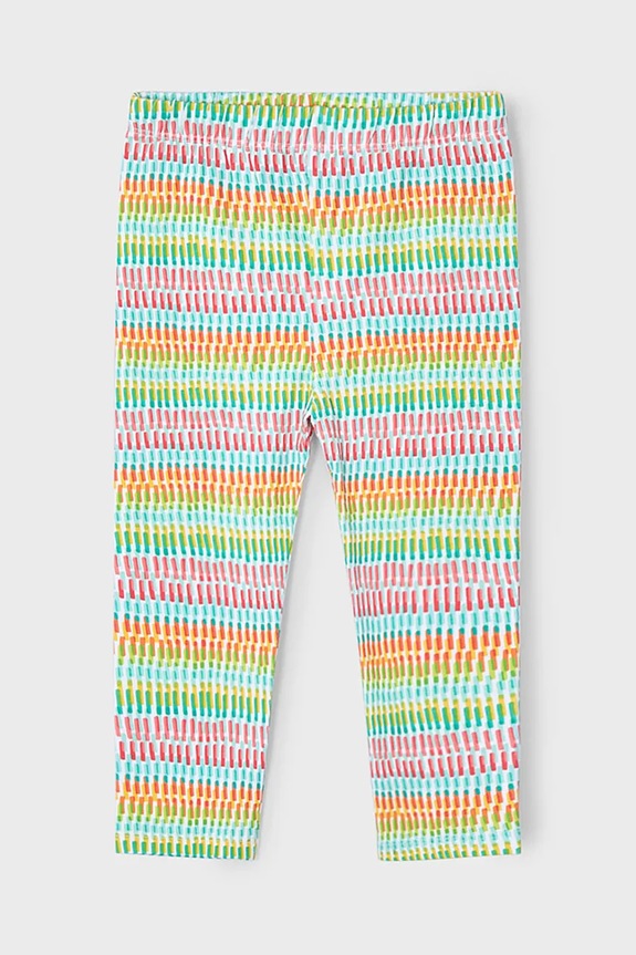 Mayoral legginsy dziecięce 3703.6R.Mini.PPYA turkusowy SS25