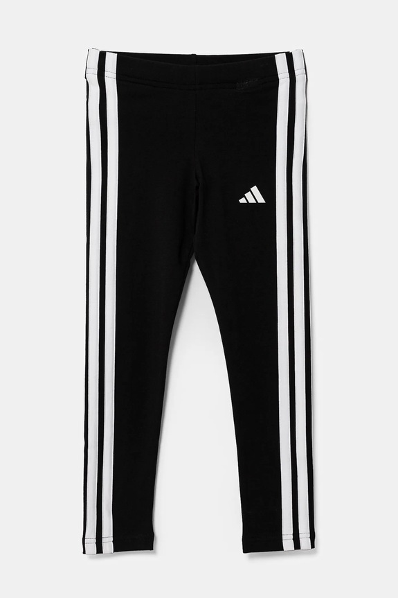 Detské legíny adidas s elastanom čierna JE0313