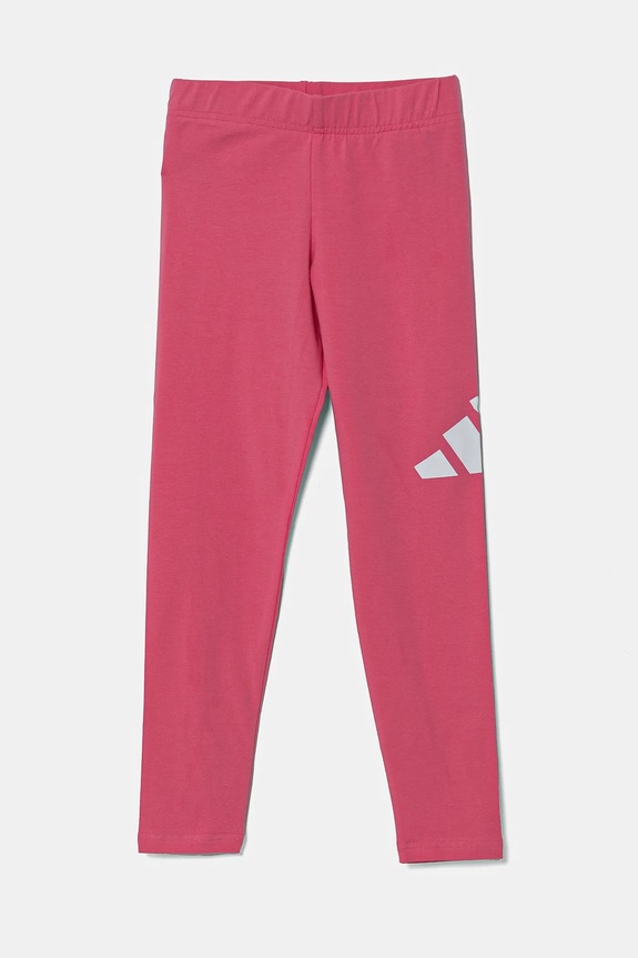 adidas legginsy dziecięce nadruk różowy JE1396