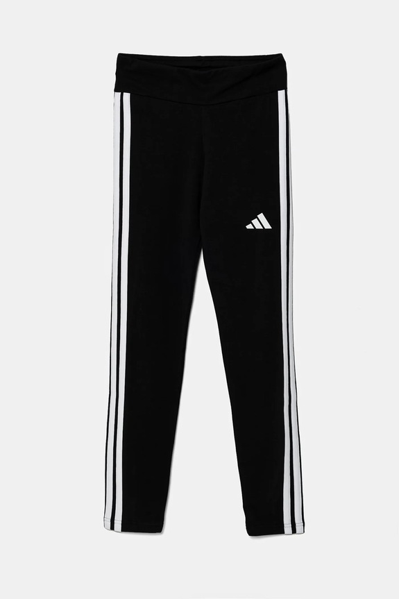 adidas legginsy dziecięce aplikacja czarny JD6473