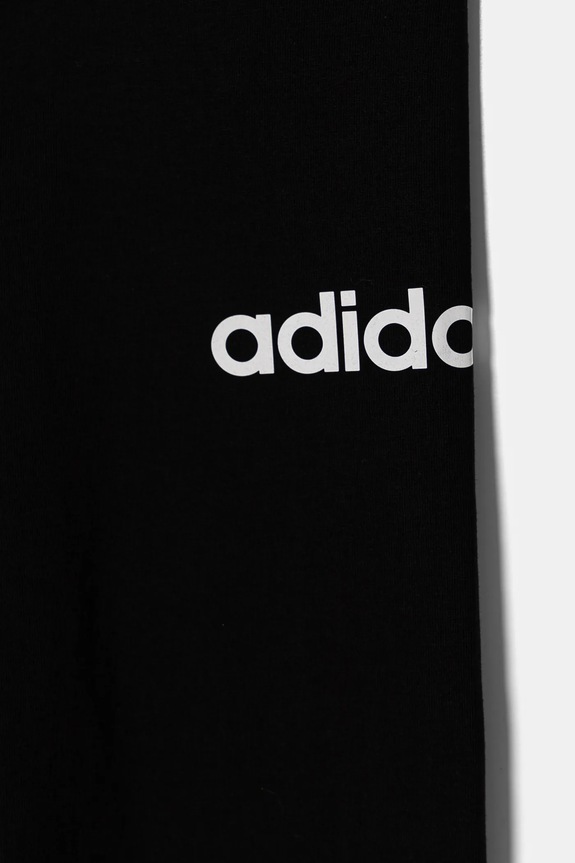 Dziewczynka adidas legginsy dziecięce JC9741 czarny