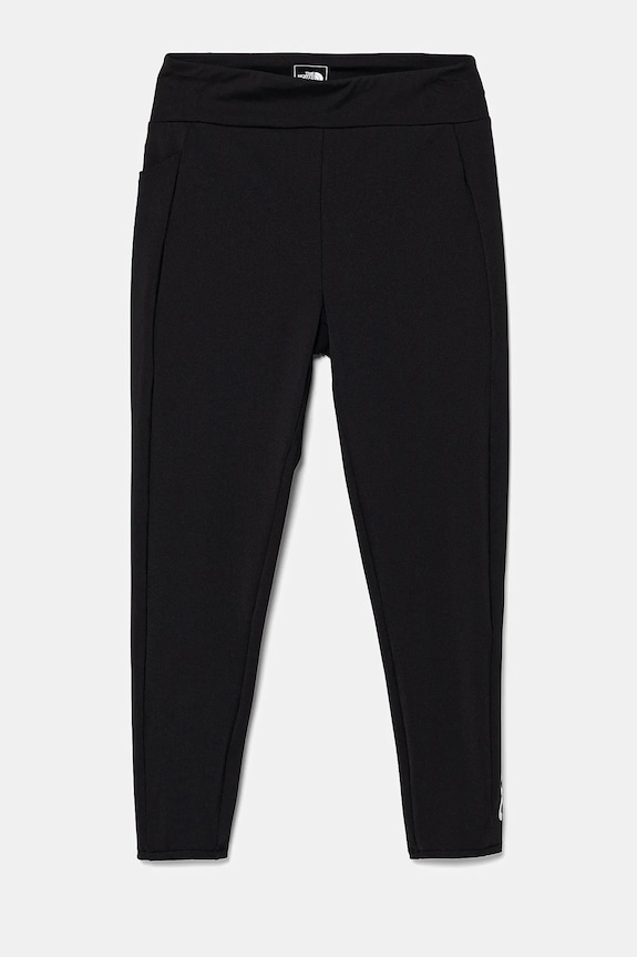 The North Face legginsy dziecięce NEVER STOP TIGHT dzianina czarny NF0A86XVJK31