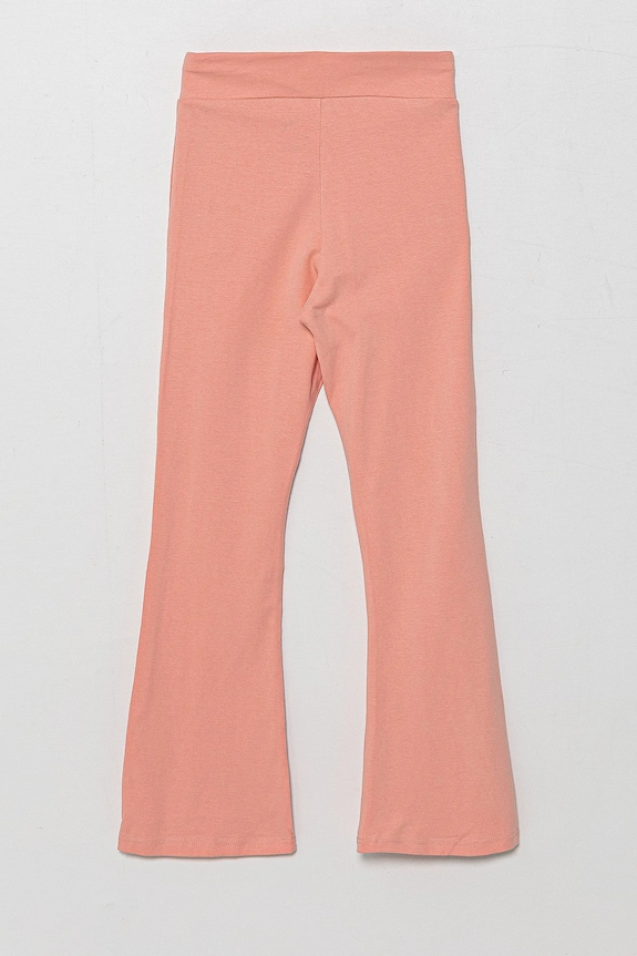 Puma legginsy dziecięce CLASS High Waist Flared Leggings 685870 pomarańczowy SS25