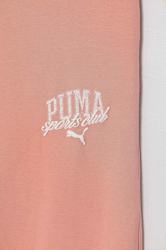 Dziewczynka Puma legginsy dziecięce CLASS High Waist Flared Leggings 685870 pomarańczowy
