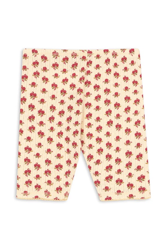 Konges Sløjd legginsy MINNIE SHORT LEGGING GOTS KS103149 beżowy SS25