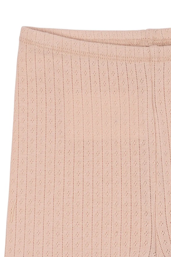 Dziewczynka Konges Sløjd legginsy MINNIE SHORT LEGGING GOTS KS103149 różowy