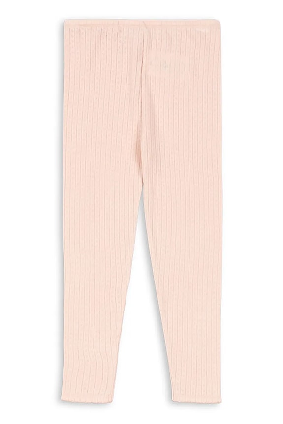 Konges Sløjd legginsy MINNIE PANTS GOTS KS103395 różowy SS25