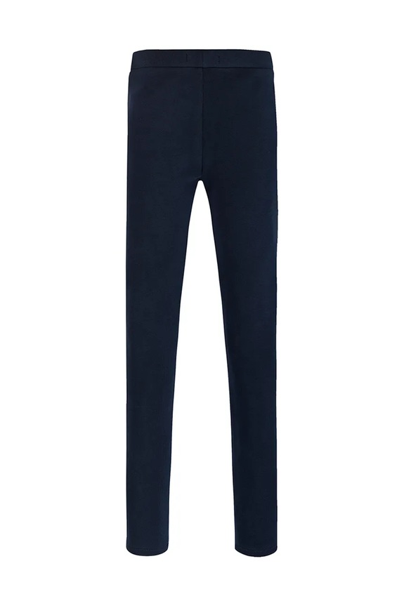 Djevojčice Dječje pamučne tajice Tommy Hilfiger KG0KG08421.128.176.PPYA mornarsko plava