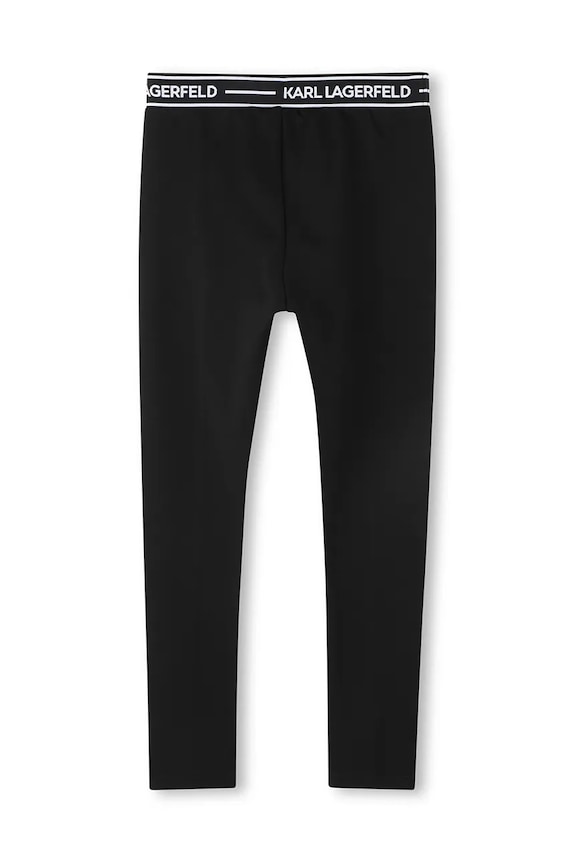 Detské legíny Karl Lagerfeld Z30452.114.150 čierna SS25