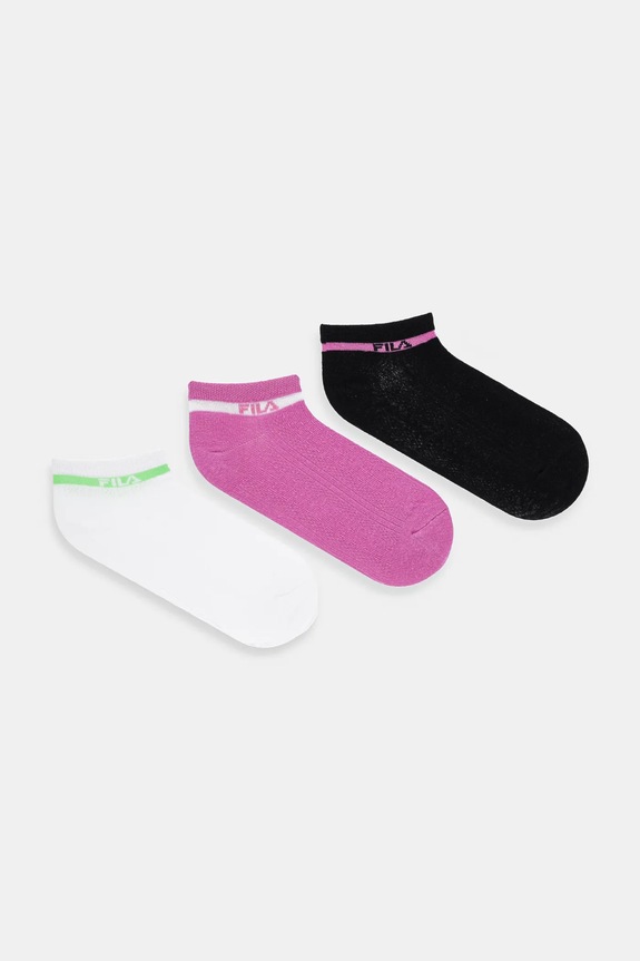 Fila skarpetki 3-pack skarpetki krótkie różowy F1427