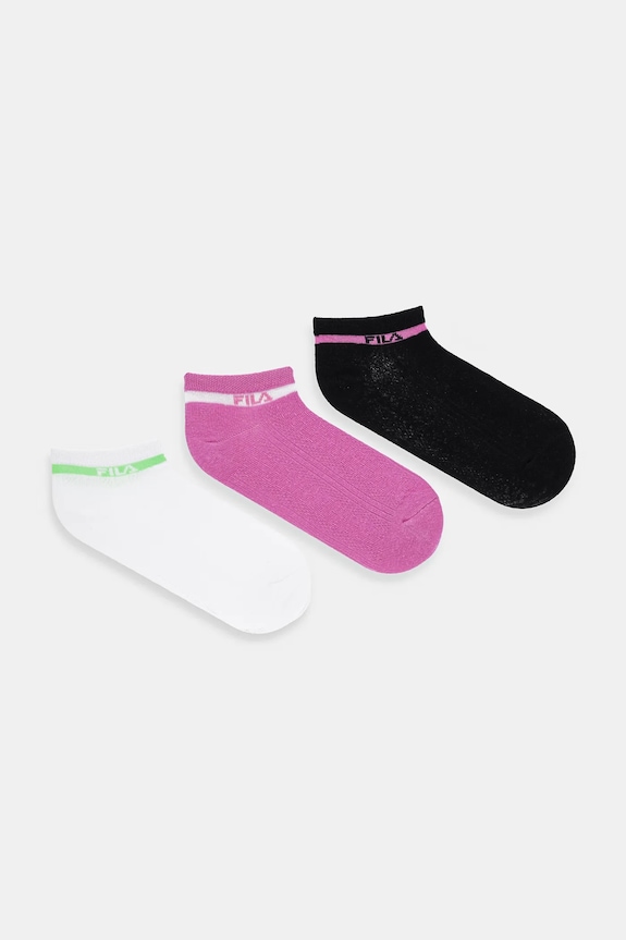 Fila skarpetki 3-pack skarpetki krótkie różowy F1427