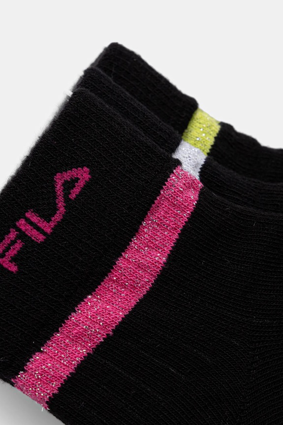 Fila skarpetki dziecięce 3-pack F2112 czarny SS25