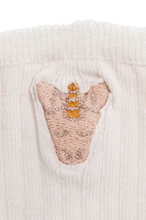 Ponožky pre bábätká Donsje Bell Socks Unicorn 3014506.15.19 béžová AW25