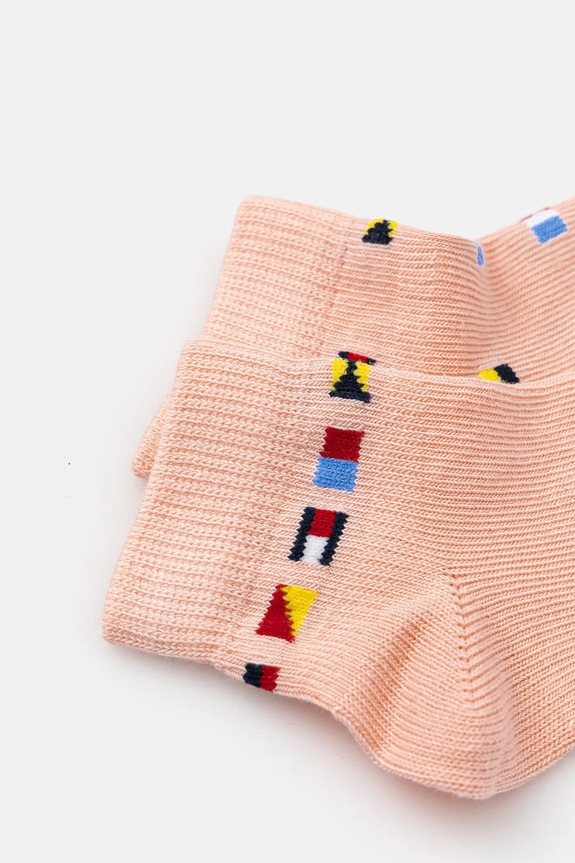 Tommy Hilfiger skarpetki dziecięce 2-pack 701232719.PPYA pomarańczowy SS25
