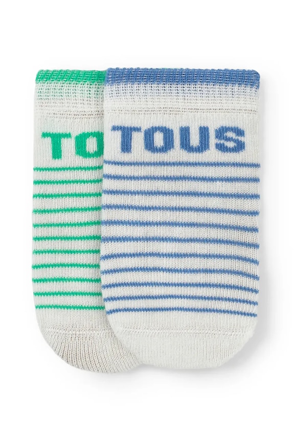 Tous skarpetki dziecięce SSocks 2-pack skarpetki krótkie niebieski SSocks.2203