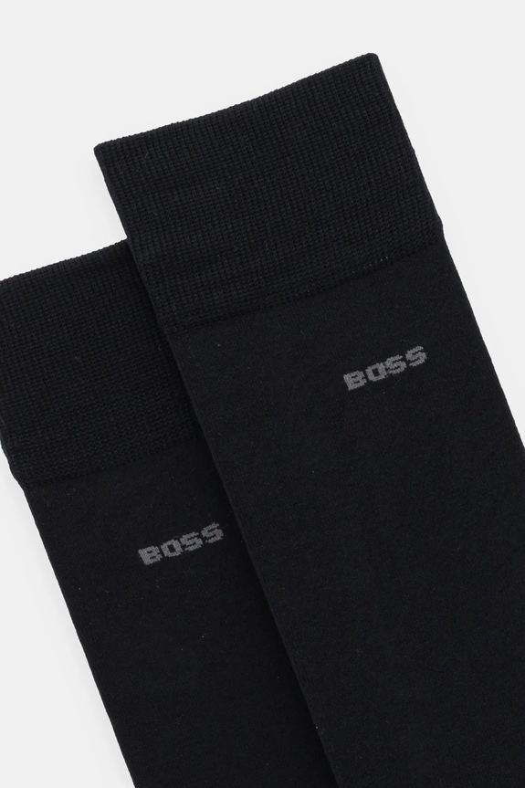 BOSS zokni 2 pár 50534901 fekete SS26