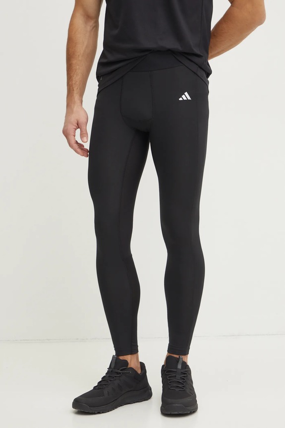 Tréningové legíny adidas Performance Techfit s elastanom čierna JN7352