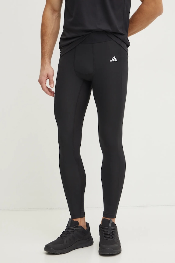 Tréningové legíny adidas Performance Techfit s elastanom čierna JN7352