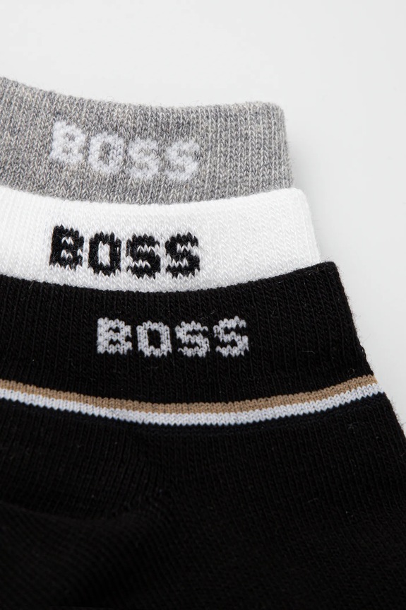 BOSS zokni 3 pár 50537527 fekete SS25