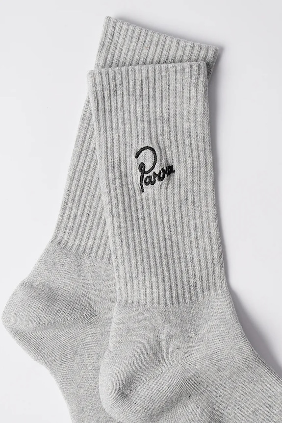 Ponožky by Parra Signature crew 53365 šedá SS25