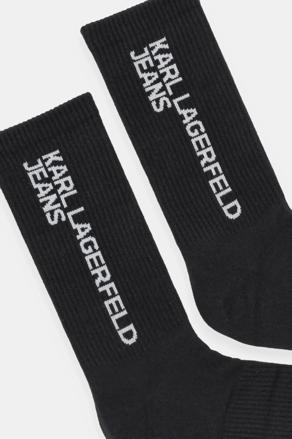 Karl Lagerfeld Jeans șosete 2-pack A1M47050 negru AA00